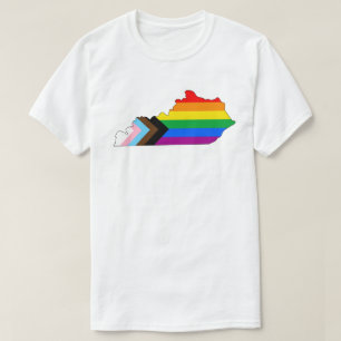 Camiseta Orgullo progresista LGBTQ de Kentucky