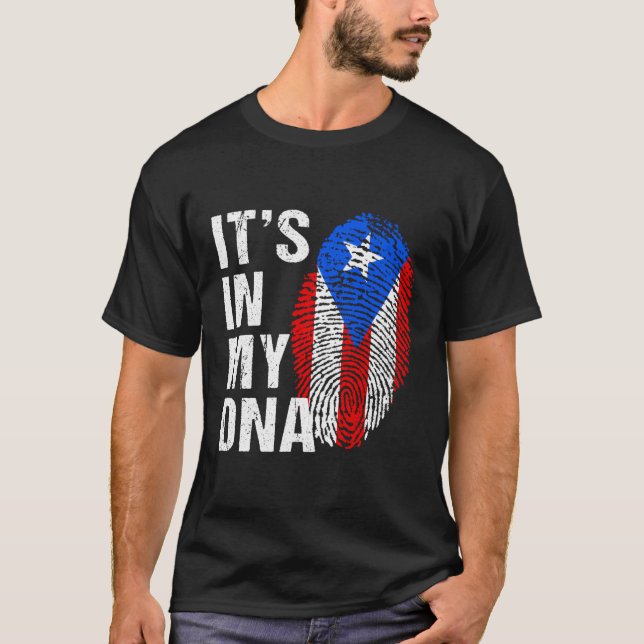 Camiseta Orgullo puertorriqueño Bandera de Puerto Rico Patr (Anverso)