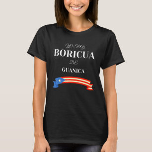 Camiseta Orgullo puertorriqueño Boricua De Guanica