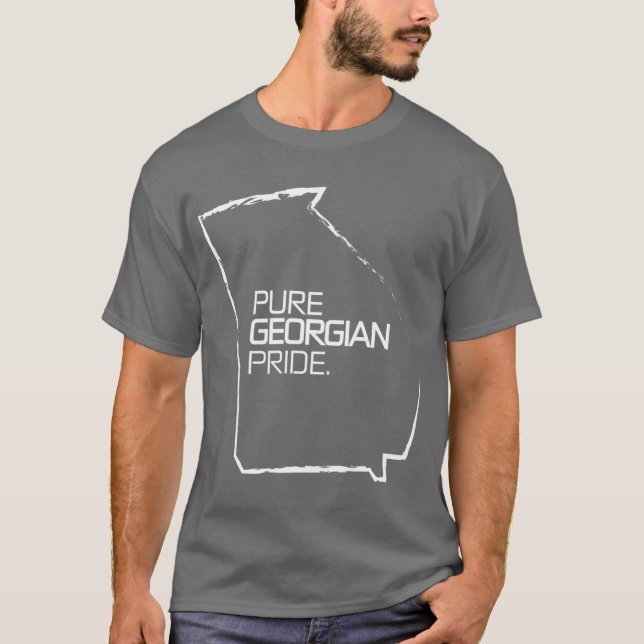 Camiseta Orgullo puro georgiano (Anverso)