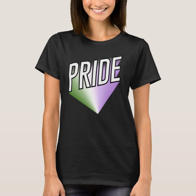 Camiseta Orgullo queer / genderqueer (Anverso)