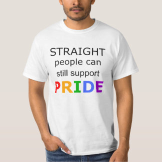 Camiseta ¿Orgullo recto?
