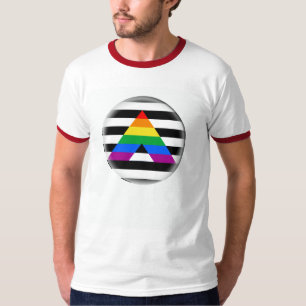 Camiseta Orgullo recto del aliado