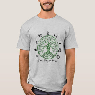 Camiseta Orgullo Reno Pagan - Gris