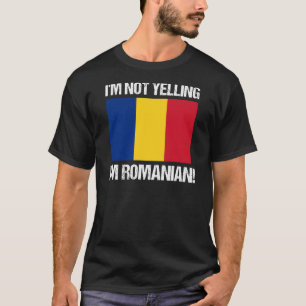 Camiseta Orgullo rumano no grito Rumania