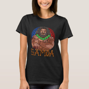 Camiseta Orgullo samoano Guerrero Polinesio Samoa Tatau Cul