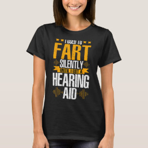 Camiseta Orgullo sordo, ASL Fart Silencio Hasta Que Consiga