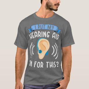 Camiseta Orgullo sordo: Ayuda para escuchar este lenguaje d
