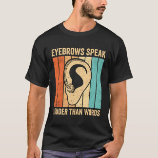 Camiseta Orgullo Sordo Lenguaje De Rótulo Asl Las Cebollas