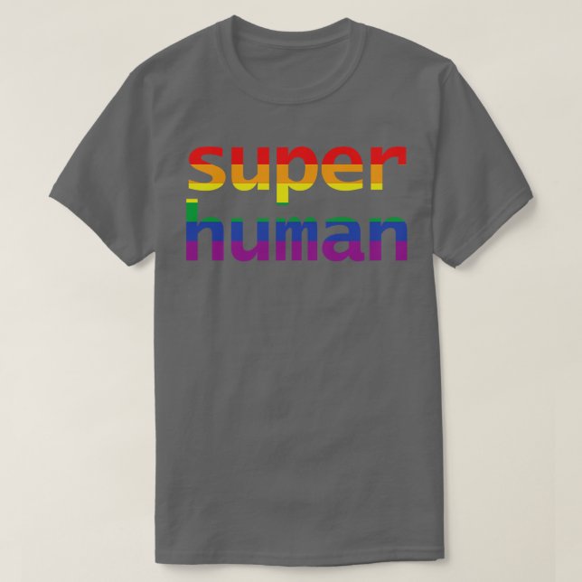 Camiseta Orgullo superhumano (Diseño del anverso)