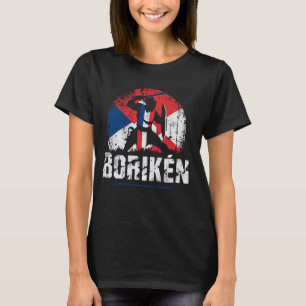 Camiseta Orgullo taíno indio Puerto Rico Boricua Pue