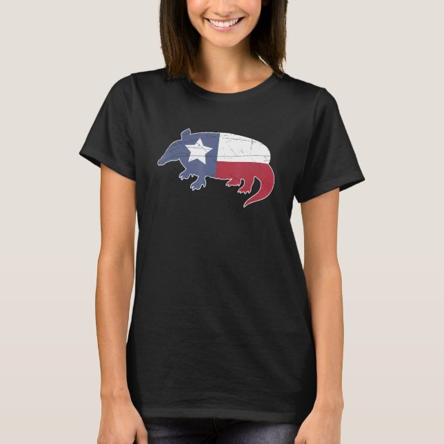 Camiseta Orgullo texano Animal al aire libre Bandera de Tex (Anverso)