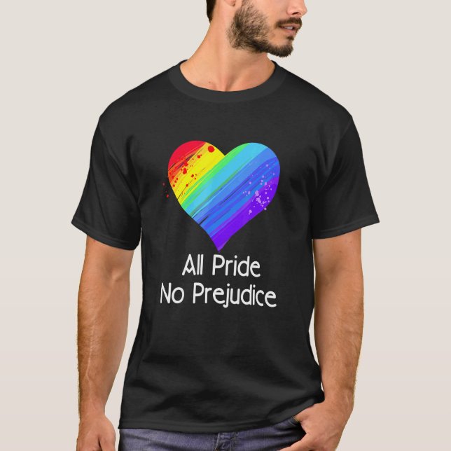 Camiseta Orgullo Todo Orgullo Sin Prejuicio (Anverso)