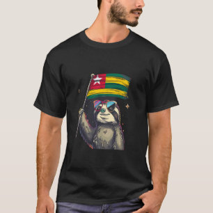 Camiseta Orgullo togolés Raíces togolesas Perezoso de Togo