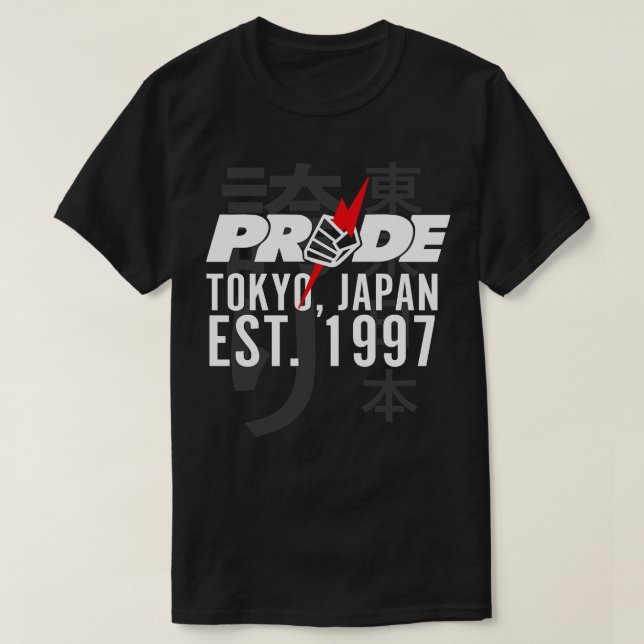 Camiseta Orgullo Tokio Japón (Diseño del anverso)