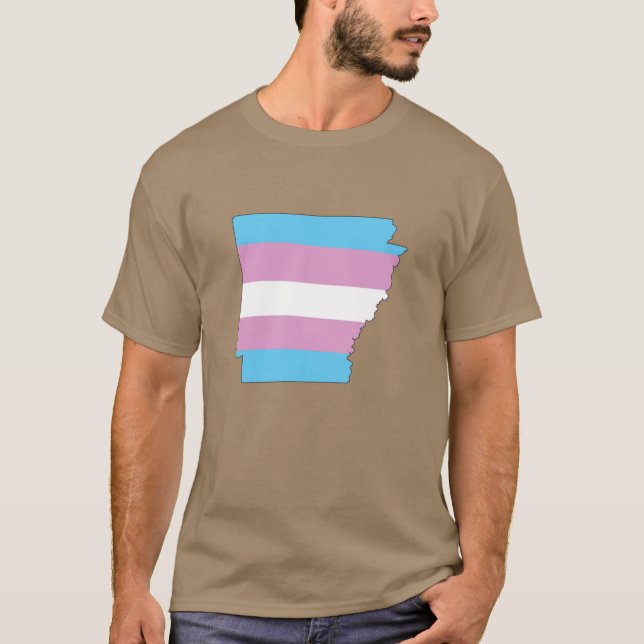 Camiseta Orgullo Trans de Arkansas (Anverso)