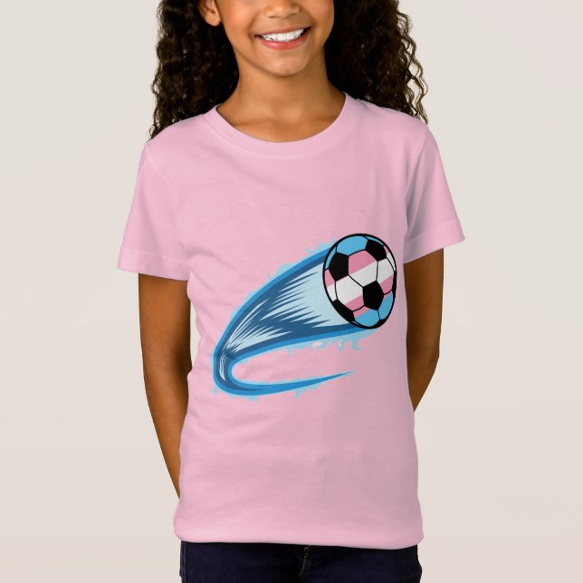 Camiseta Orgullo Trans Fútbol Orgullo (Anverso)