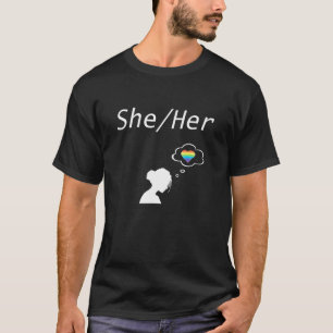 Camiseta Orgullo transexual de Chica lesbiana de Lgbtq