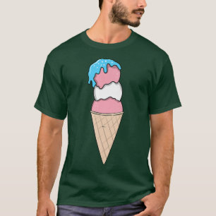Camiseta Orgullo transgénero de Crema de Hielo