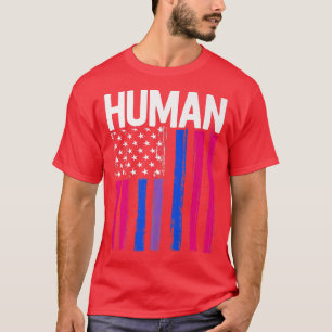 Camiseta Orgullo transgénero humano bandera transgénero org
