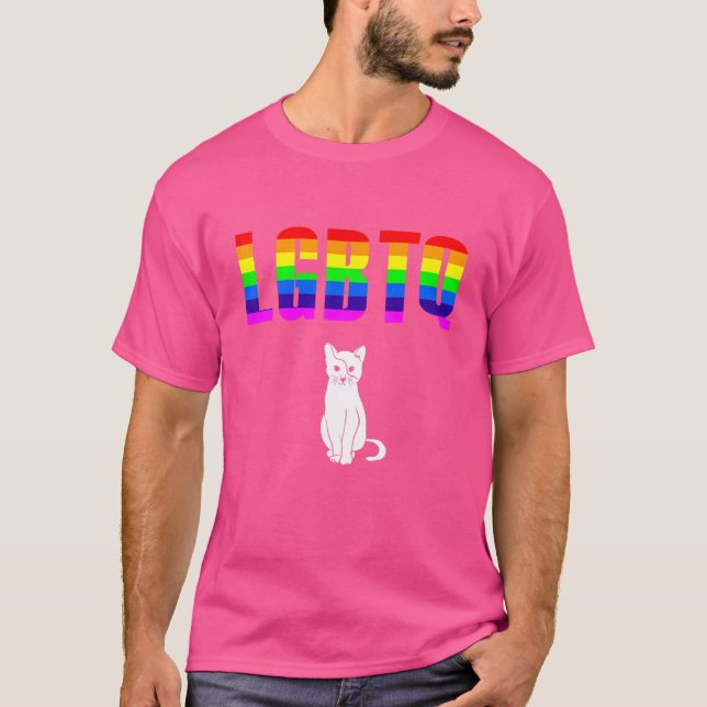 Camiseta Orgullo transgénero lesbiana gay-bisexual LGBT Gay (Anverso)