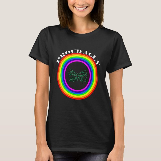Camiseta Orgullo transgénero lesbiana gay-bisexual LGBT Gay (Anverso)