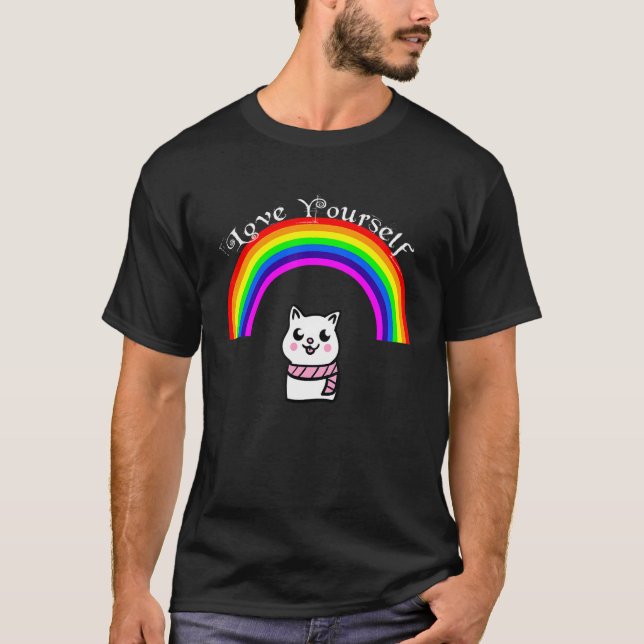 Camiseta Orgullo transgénero lesbiana gay-bisexual LGBT Gay (Anverso)
