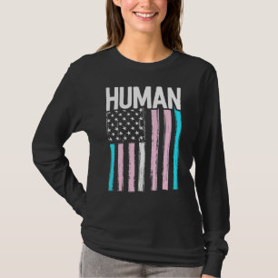 Camiseta Orgullo transgénero Lgbt Arcoiris Fla Estadouniden