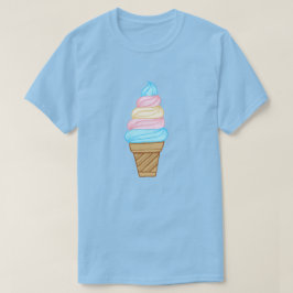 Camiseta Orgullo transgénero LGBTQ suave servicio helado