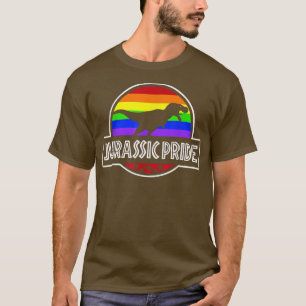 Camiseta Orgullo TRe Dinosaurios LGBT Mes del Orgullo Gay L