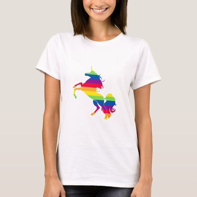 Camiseta Orgullo Unicornio (Anverso)