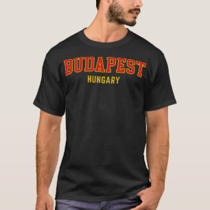 Camiseta Orgullo Universitario de la Ciudad de Budapest