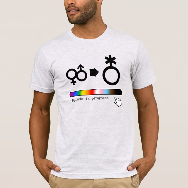 Camiseta Orgullo Upgrade en Curso (Anverso)