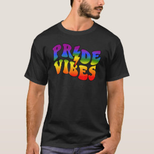 Camiseta Orgullo Vibes Retro Groovy Equality Gay Lgbt Pride