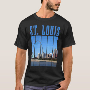 Camiseta Orgullo vintage de St Louis 314 Missouri