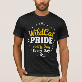 Camiseta Orgullo WildCat Todos los Días Espíritu E