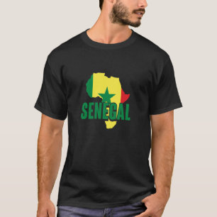 Camiseta Orgullo y patrimonio africano de Senegal 2