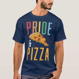 Camiseta Orgullo y pizza - Lgbt Orgullo Gay Bandera Arcoiri