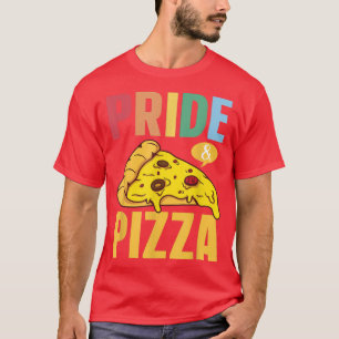 Camiseta Orgullo y pizza Lgbt Orgullo Gay Bandera Arcoiris