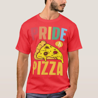 Camiseta Orgullo y pizza Lgbt Orgullo Gay Bandera Arcoiris