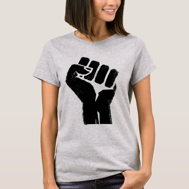 Camiseta Orgullo y poder de la resistencia negra (Anverso)