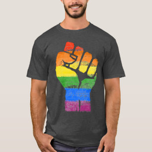 Camiseta Orgullo y poder de LGBT
