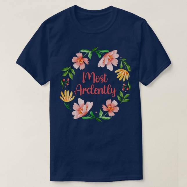 Camiseta Orgullo Y PrejuicioDarcy Más Astuto III (Diseño del anverso)