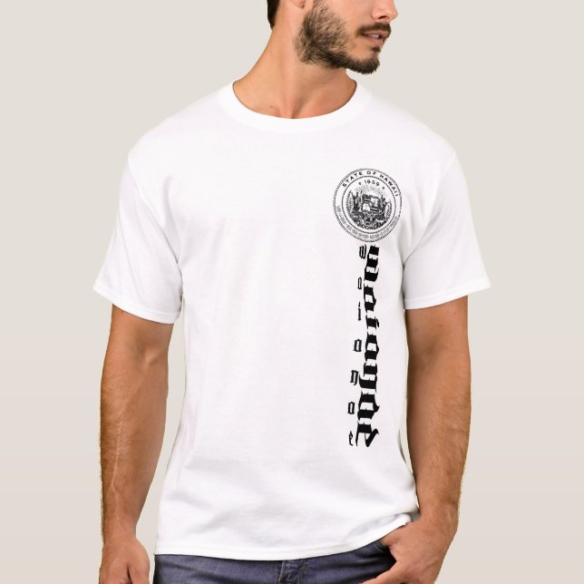 Camiseta Orgullo y respecto (Waianae) (Anverso)