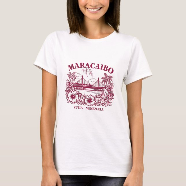 Camiseta Orgullo Zuliano | Maracaibo Venezuela Design (Anverso)