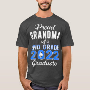 Camiseta Orgullosa abuela de 2º grado Graduada Familia 2022