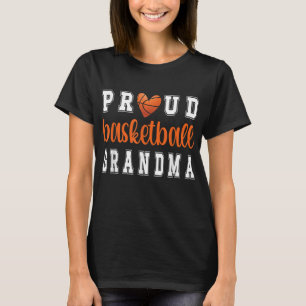 Camiseta Orgullosa Abuela De Baloncesto Abuela