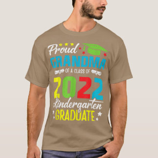 Camiseta Orgullosa Abuela de clase de 2022 Gradua