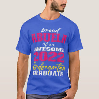 Camiseta Orgullosa Abuela de Graduado de Jardines de Infanc