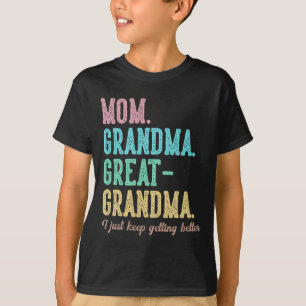 Camiseta Orgullosa abuela de mamá, Gran Abuela.